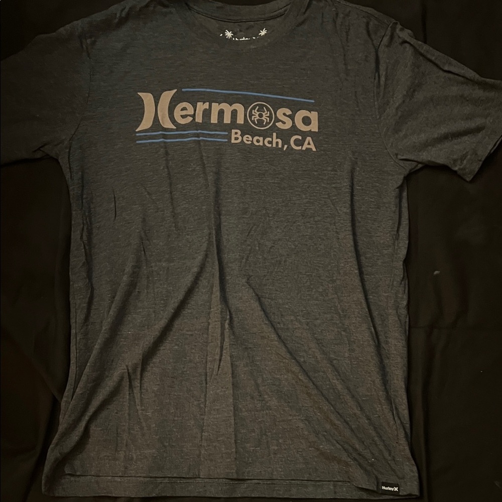 Soft Hurley Hermosa Beach Gray T-Shirt